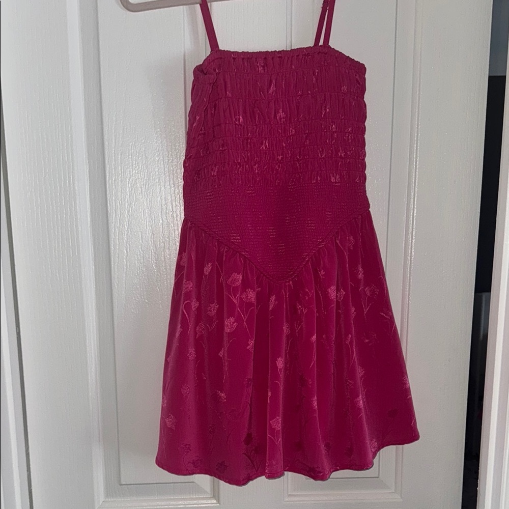 Elegant Pink drop waste  Dress